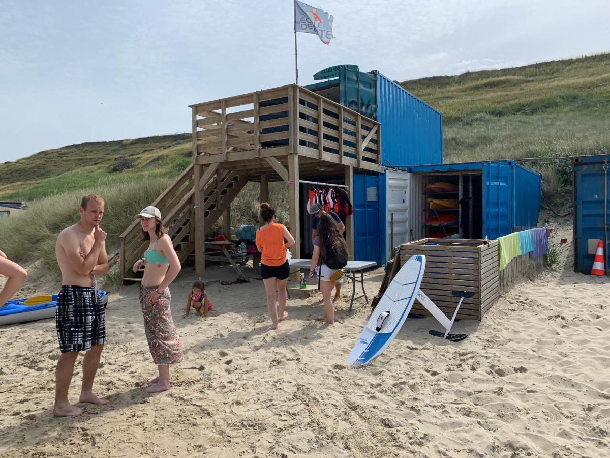 Fl'Heurt De Mer Appartement Au Pied De La Plage, Vue Mer لي بورتيل المظهر الخارجي الصورة